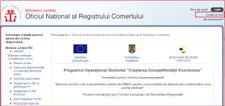 Sursă de baze de date conţinând firme româneşti ce activează în diferite domenii. Http Www Bpi Ro Portal Manual Utilizare Portal Onrc Creare Cont Pdf