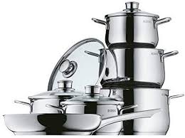 Wmf Diadem Plus Topfset 6 Teilig Cromargan Edelstahl Poliert Topfe Mit Glasdeckel Induktionstopfe Topf Induktion Unbesc Edelstahl Rostfrei Edelstahl Stahl