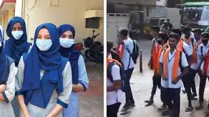 Hijab-saffron shawl controversy lingers in Karnataka colleges