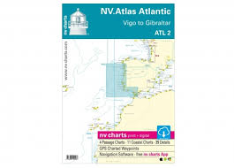 Nv Verlag Atlas Atlantic Atl2 Vigo To Gibraltar Only 69 80