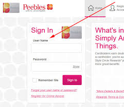 Log in (active tab) create new account; Peebles Credit Card Review 2021 Payment And Login
