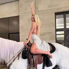Olivia Dunne gets slammed for not knowing how to ride after channelling  inner cowgirl - Daily Star