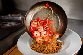 Protect The Coating Of Your Nonstick Pan By Removing The Buildup Fill The Pan With Water So All Of The B Nonstick Pan Cleaning Non Stick Pan How To Cook Shrimp