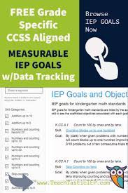 Common Core Aligned And Grade Specific Iep Goals In 2020 Iep Goals Iep Student Skills