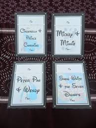 Disney Themed Wedding Table Names Or Numbers Disney Wedding Theme Wedding Table Themes Wedding Table Names