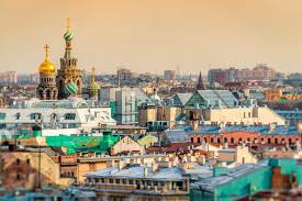 Cathedrale Saint Sauveur Sur Le Sang Verse Saint Petersbourg Vue Du Ciel De Saint Petersbourg Russie Avec La Cathedrale Saint Sauveur Sur Le Sang Ver Visiter Saint Petersbourg Saint Petersbourg Cathedrale Saint Sauveur