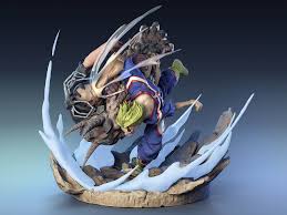 All Might Sculpt By Claudio Saavedra Anime Figures Anime Characters Anime Figurines