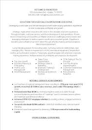 The minimal styling keeps the focus on its content. Sales Operations Manager Resume Templates At Allbusinesstemplates Com