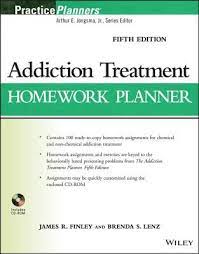 Addiction Treatment Homework Planner By James R Finley