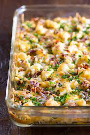Add the corn, carrots, black beans, and 2 cups (600 g) of cauliflower and cook, stirring often, for another 3 minutes, until the corn starts to brown. Loaded Cauliflower Casserole Recipe