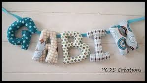 Prenom Coussins Et Guirlande Lettres En Tissu Etoiles Et Petits Pois Lettres En Tissu Tissu Etoile Idees Pour Bebes
