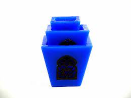 Ce photophore est idéal pour créer une ambiance tamisée ! Ensemble De Trois Photophores Bougie De Decoration En Provenance Du Maroc De Couleur Bleu Objet De Decoration Idee Cadeau Oeuvre Artisanale