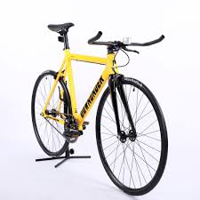 Latest Fixie Bike For Sales Fixiebike Fixiebicycle Bicycle Fixed Gear Bike 700c Carbon Fiber Yellow Front Fork Alumin Bicycle Fixie Bike Singlespeed Bicycle