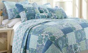 .dots 100% cotton 3 piece duvet cover setcotton/100% cotton/100% cotton sateen in white, size rosalind wheeler duplantis reversible duvet cover setcotton/100% cotton in blue, size queen latitude run® duvet cover set size galaxy planet/star pattern luxury soft bedding set. Quilts Bedspreads Coverlets Details About Kitchen Quilted Bedspread Pillow Shams Set Picnic Style Motif Print Home Garden