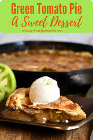 Green Tomato Pie An Easy Pie Recipe Gritsandpinecones Com Recipe In 2020 Tomato Pie Easy Pie Recipes Green Tomato Pie