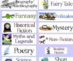 66 Explanatory Childrens Literature Genre Chart