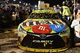Qualifying had been rained out. Kyle Busch Wins First Nascar Championship For Toyota