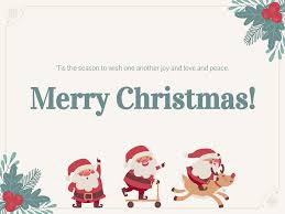 Wishing you a very merry christmas and we look forward to seeing you in 2022. Christmas Greetings Google Slides Powerpoint Template
