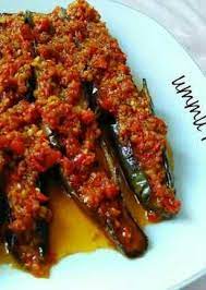 Terong Balado Terasi Resep Terong Terong Makanan Dan Minuman