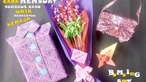 Di sini ada 5 teknik yang anda boleh cuba. Cara Membuat Bungkus Kado Berbetuk Kemeja Youtube