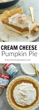 This Is The Ultimate Pumpkin Pie Complete With A Homemade Pie Crust Creamy Cheesecake Layer And Home Pumpkin Pie Pumpkin Pie Recipes Pumpkin Cream Cheese Pie