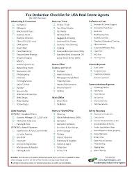 Usa Real Estate Agents Tax Deduction Cheat Sheet Are You Claiming All Your Allowable Expenses Real Estate Checklist Real Estate Tips Real Estate Career