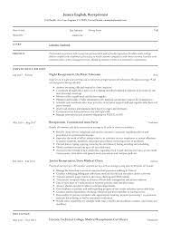 Experienced medical office receptionist with over 10 years of experience in working within clinical settings. Receptionist Resume Example Writing Guide 12 Samples Pdf 2020