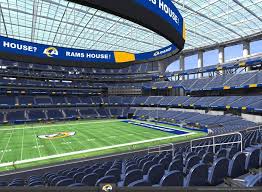 Aerial view of the sofi stadium, still under construction, future home of the rams and chargers in. Sofi Stadium Looking Share Your Los Angeles Rams Facebook