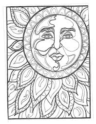 Pin By William Mike Groeneveld On Let S Doodle Coloring Pages Sun Coloring Pages Moon Coloring Pages Mandala Coloring Pages