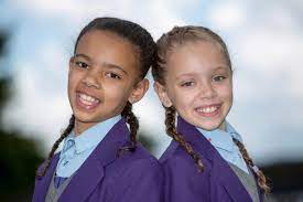 The duo prussian blue was formed in early 2003 by their mother april gaede. Twins 11 Are Mistaken For Best Friends Because One Is White And The Other Is Black
