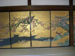 大覚寺 襖絵 紅白梅図 狩野山楽 arte giapponese arte giapponese