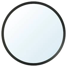 Langesund Zerkalo Temno Seryj Ikea Mirror Ikea Mirror Round Mirrors