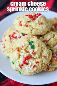 · cream cheese spritz cookies are decadent little christmas cookies with subtle cinnamon undertones and a soft creamy texture that begs to be if you want to see more articles from the writer of best cream cheese christmas cookies, just scroll to the end of our site then click on more from. Cream Cheese Sprinkle Cookies