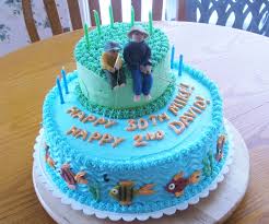 Birthday Wishes For Dad From Son And Daughter Father Son Fishing Cake Cake Cake Images Happy Birthday Cakes