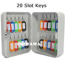 The main complaint about this lock box is that it isn't as large as advertised. 20 Keys Organizer Metal Box Lockable Security Key Cabinet Storage Box Shopee Malaysia