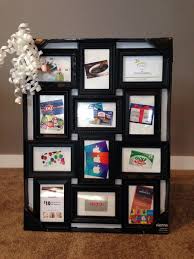 Gift card displays craft fair displays store displays display ideas booth displays booth ideas greeting card holder greeting cards display postcard 12 days of christmas crafts and recipes: 26 Creative Attractive Basket Ideas For A Silent Auction Fundraiser
