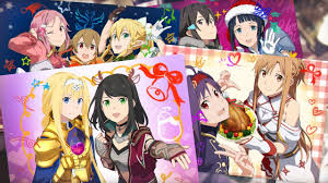 Sword Art Online Integral Factor Christmas Special Seni Anime Seni