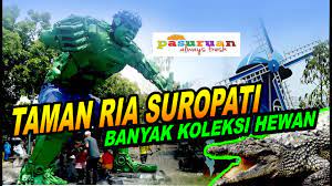 Untung suropati) (terlahir surawiroaji adalah seorang tokoh dalam sejarah nusantara yang dicatat dalam babad tanah jawi. Taman Ria Suropati Pasuruan Banyak Koleksi Binatangnya Youtube