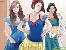 Image result for what colors are snow white's dress