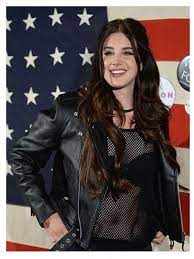 American Singer Songwriter Lana Del Rey Leather Jacket Black Leather Biker Jacket Leather Jacket Girl Lana Del Rey