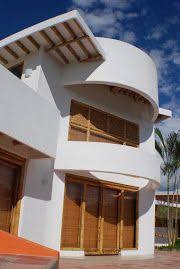 Detalle De Ventanas Casa Construida Con Guadua House Opera House Bamboo