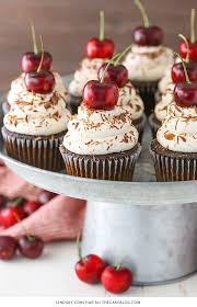 Black Forest Cupcakes Recipe Christmas Cupcakes Recipes Black Forest Cupcakes Cupcake Recipes