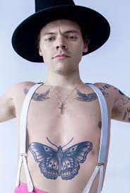 The Album Is Yours I Am Yours H In 2020 Harry Styles Tattoos Harry Styles Butterfly Harry Styles Photos