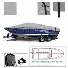 Wide variety of colors and fabrics for all climates. Bayliner 185 Br Bowrider All Weather Trailerable Jet Boat Cover Grey Ebay