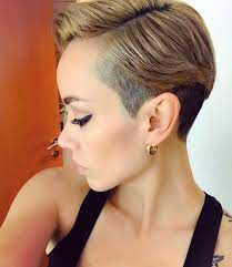Fresh Trim Pixiecut Undercut Hairdare Womenshair Beauty Hairstyles Shorthair Short Hair Styles Hairstyle Undercut Hairstyles