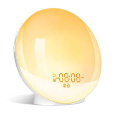 Wake Up Light Lbell Alarm Clock 8 Colored Sunrise Simul Https Www Amazon Com Dp B07l87mh64 Ref Cm Sw R Light Alarm Clock Sunrise Alarm Clock Alarm Clock