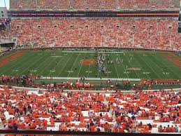 memorial stadium clemson section south club 5 row a seat