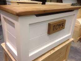 Handmade Solid Wooden Pine Toy Box Ottoman Painted Stained And Waxed Adam Kelly Toyboxes Wooden Toy Boxes Diy Toy Storage Wooden Toy Chest