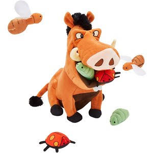 Pumbaa Hide and Seek Puzzle Plush Squeaky Dog Toy