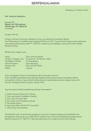 Hal ini agar surat lamaran kerja anda dilirik oleh pihak perusahaan. Surat Lamaran Kota Ku Contoh Surat Lamaran Kerja Umum 1 Docx Kepada Yth Kepala Satuan Kerja Penyediaan Rumah Swadaya Direktorat Rumah Swadaya Kementerian Pekerjaan Umum Dan Course Hero Padahal Dari